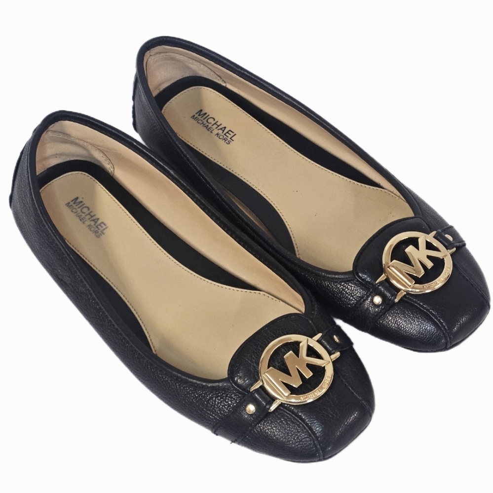 Michael Kors Fulton Black Flats